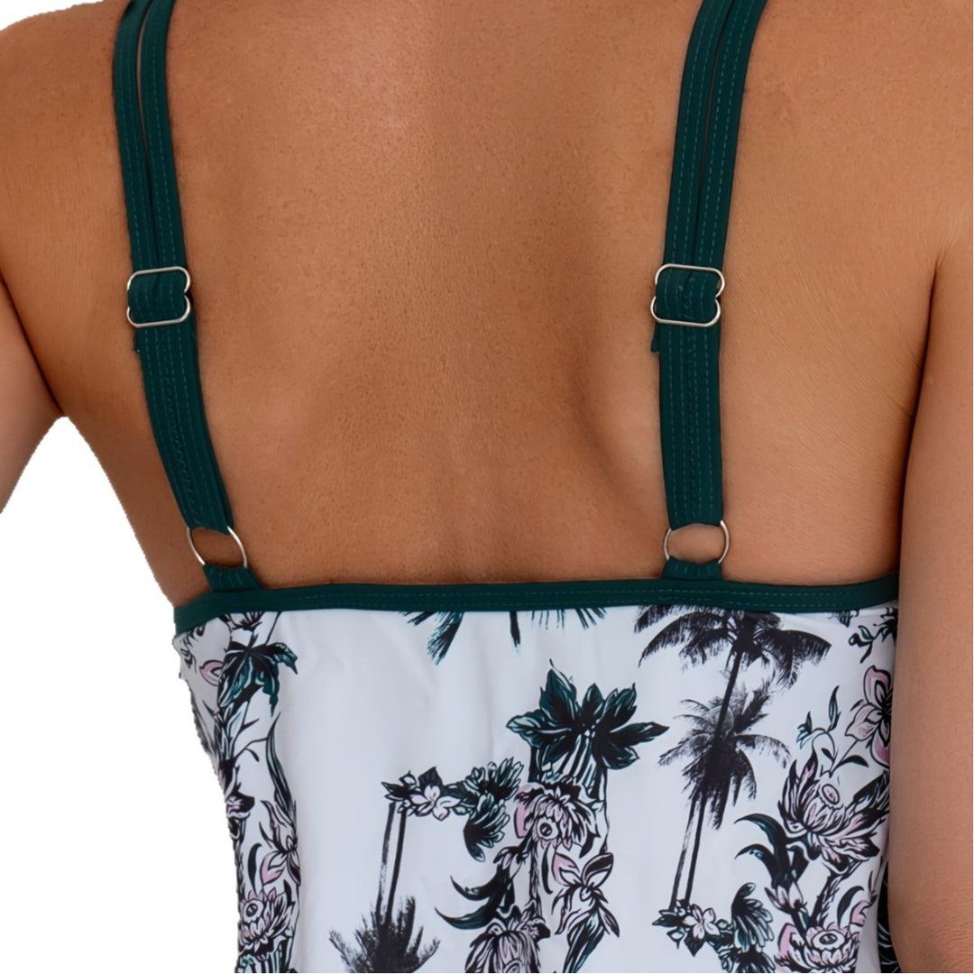Damen Tankini mit elegantem Schnitt und floralem Design Echo Archiv