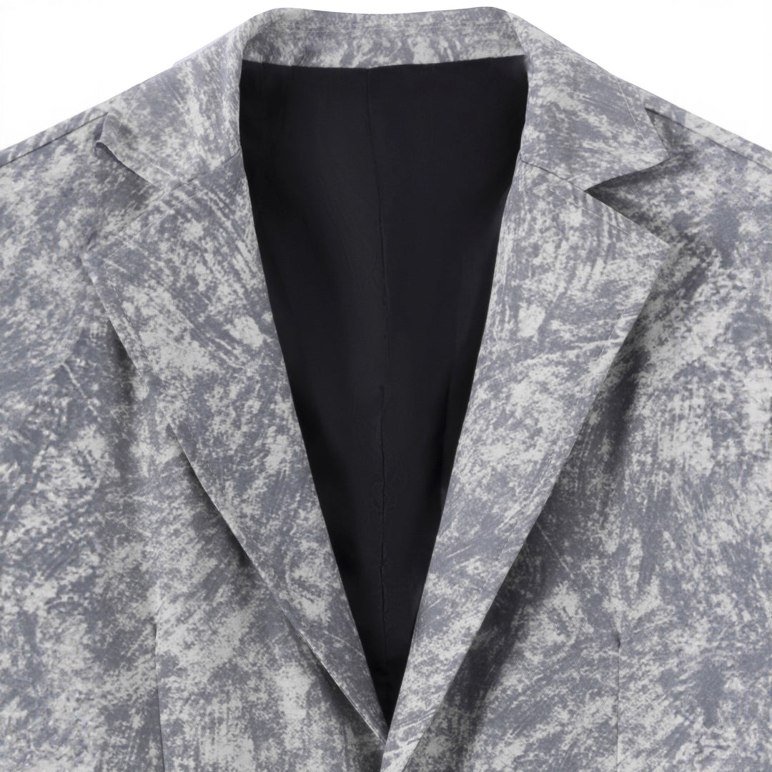 Herren modischer Blazer mit strukturiertem Muster Echoarchiv