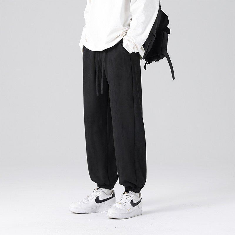 Herren Bequeme Fleece Jogginghose Echo Archiv