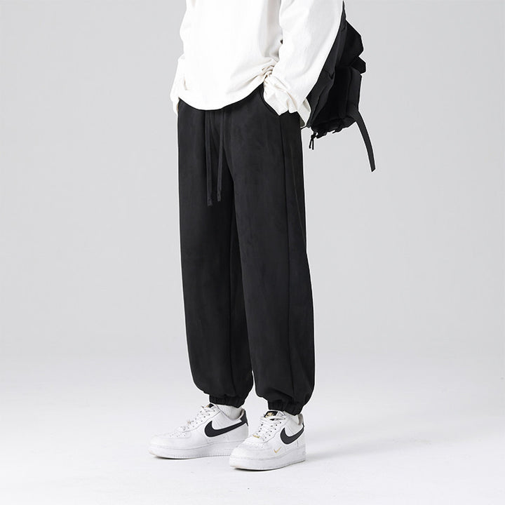 Herren Bequeme Fleece Jogginghose Echo Archiv