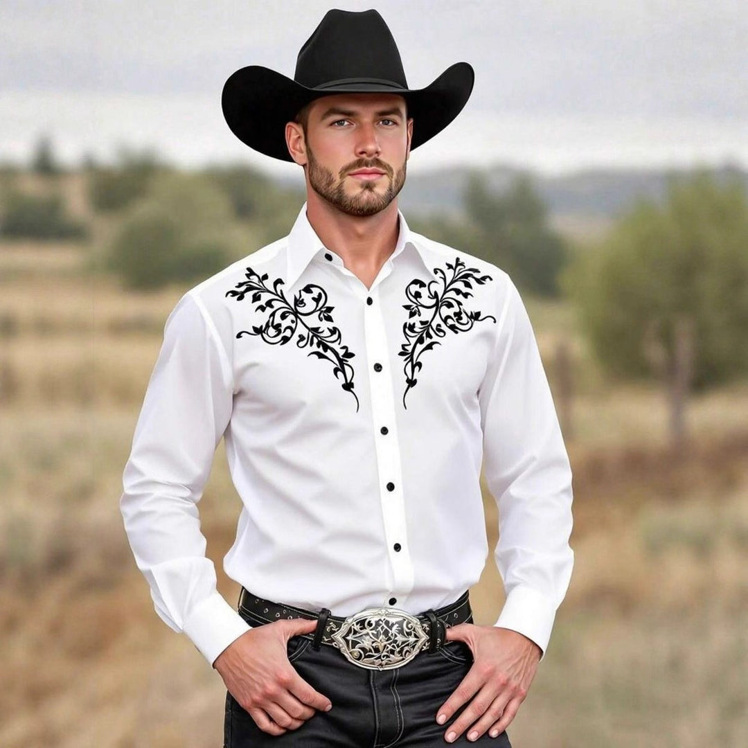 Herren Cowboy Hemd Echoarchiv