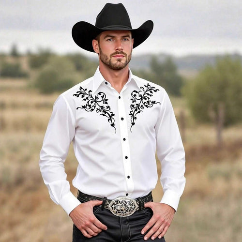 Herren Cowboy Hemd Echoarchiv