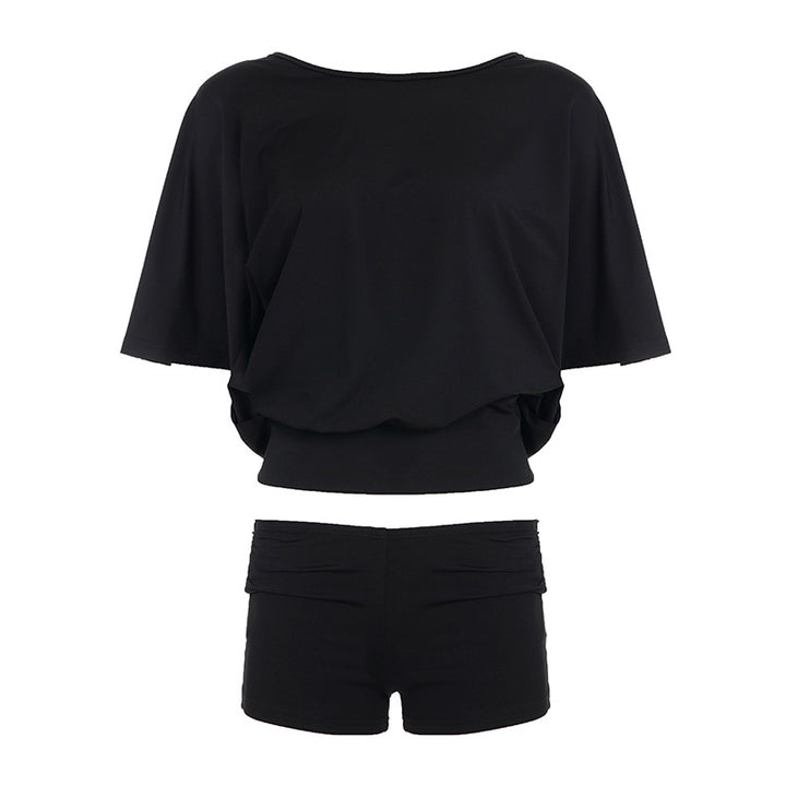 Damen Sportliches Oberteil und Shorts-Set Echo Archiv