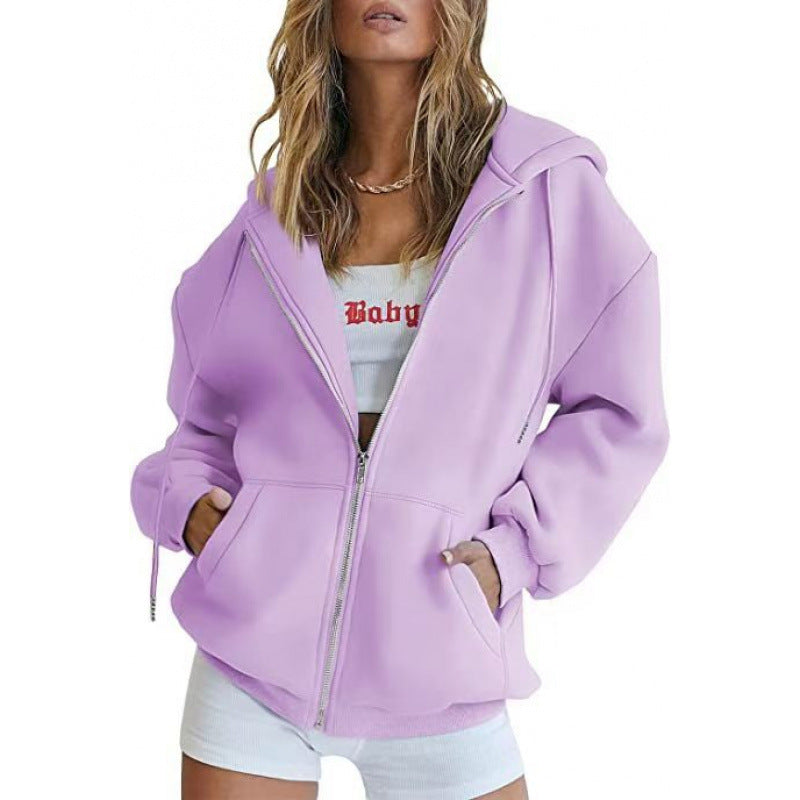 Damen Oversized Kapuzenjacke Echoarchiv
