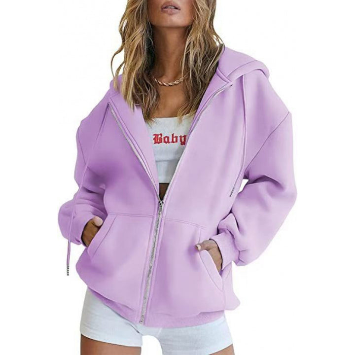 Damen Oversized Kapuzenjacke Echoarchiv