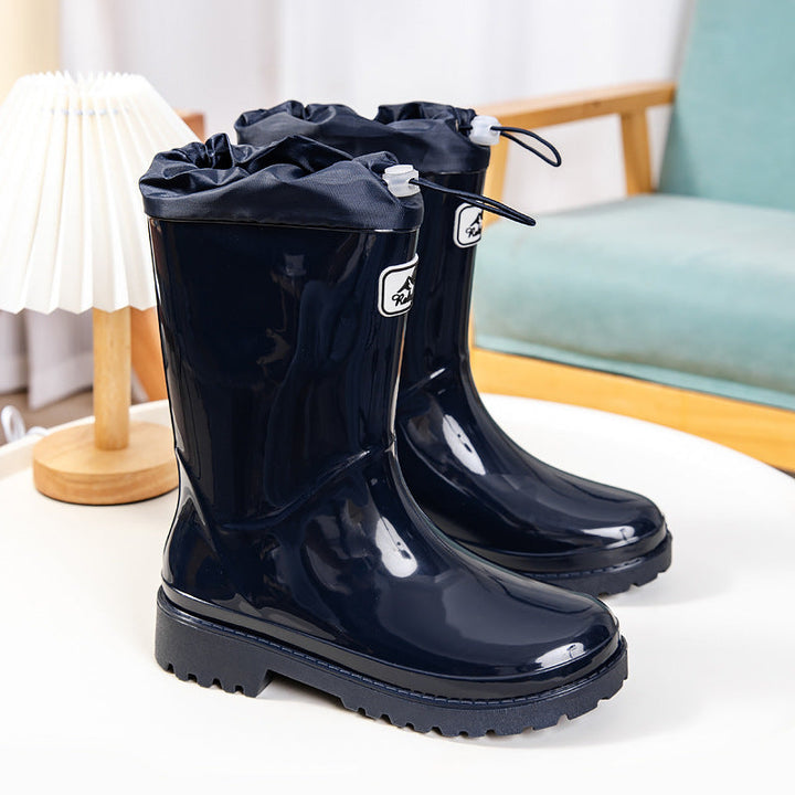 Damen Hochwertige und Stylische Gummistiefel mit Verstellbarem Schnürsystem – Lioré
