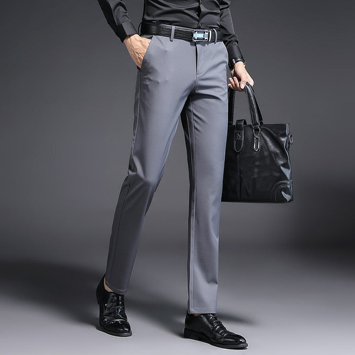 Herren Modern geschnittene Business‑Hose mit Bügelfalte, Stretch und Pflegeleichtem Mischgewebe Echo Archiv