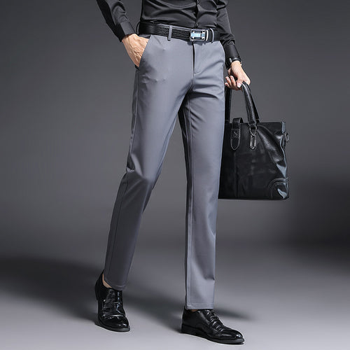 Herren Modern geschnittene Business‑Hose mit Bügelfalte, Stretch und Pflegeleichtem Mischgewebe Echo Archiv