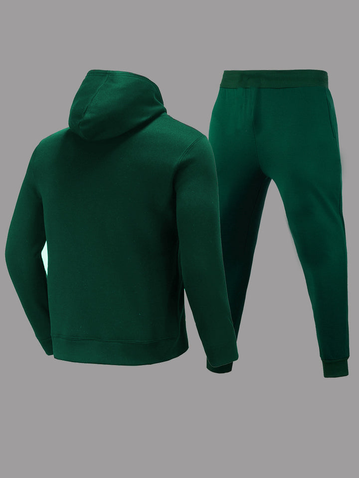 Herren stylisches Kapuzenanzug mit hochmodernem Logo Echoarchiv
