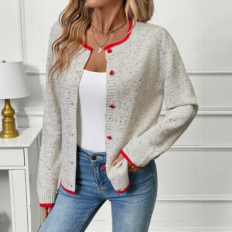 Damen Kuschelige Strickjacke mit Knopfdetails Echo Archiv