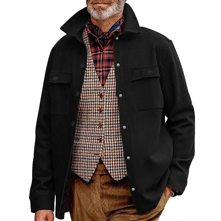 Herren lässige Outdoor-Jacke mit praktischen Taschen und modernem Schnitt Echoarchiv