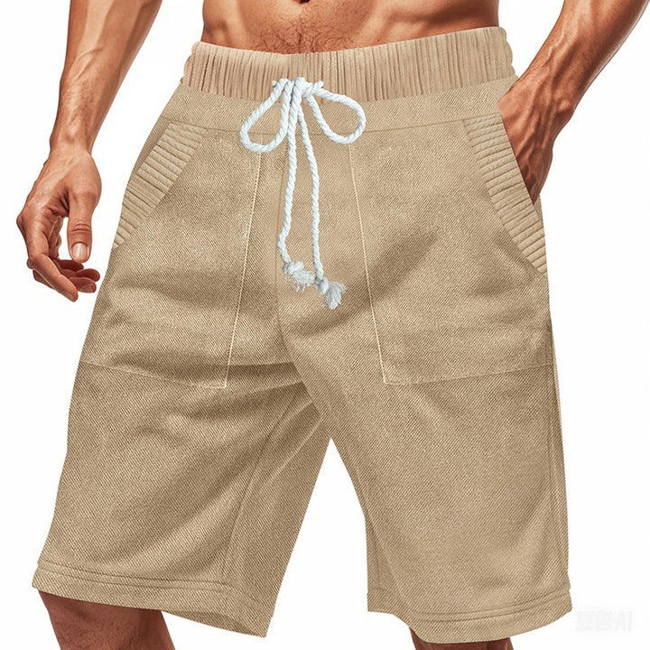 Herren lässige Shorts mit praktischen Taschen und komfortablem Kordelzug Echoarchiv