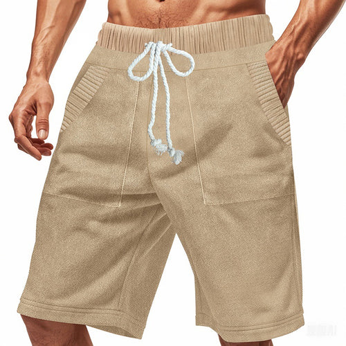 Herren lässige Shorts mit praktischen Taschen und komfortablem Kordelzug Echoarchiv