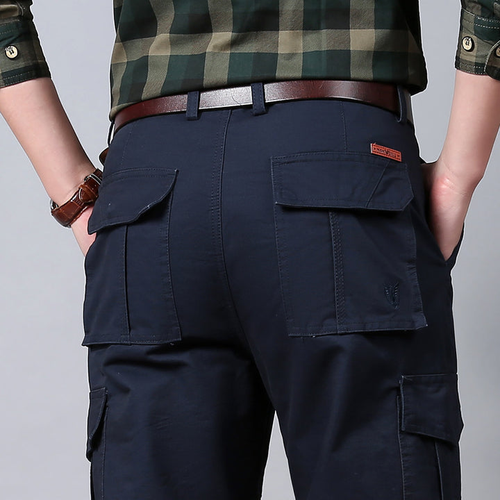 Herren Cargohose mit mehrfachen Klappentaschen und robustem Baumwollmix Echoarchiv