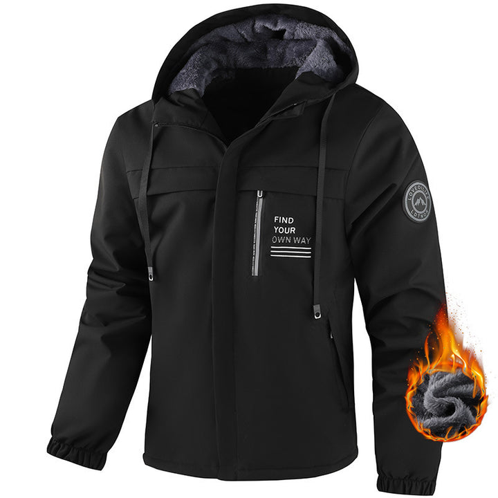 Herren Wärmeisolierte Funktionsjacke Echo Archiv