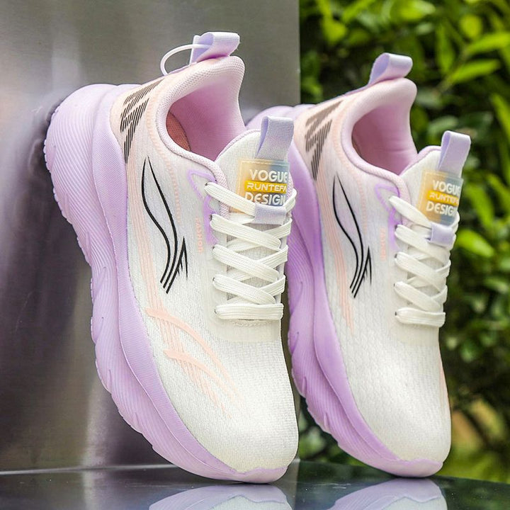 Damen Modische Performance Sneakers mit atmungsaktivem Obermaterial und Stoßdämpfung Echo Archiv