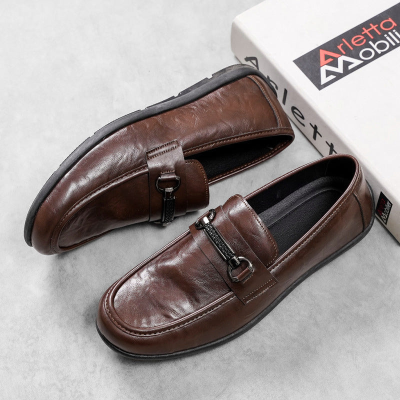 Herren Elegante Mokassins mit modischen Akzenten Echo Archiv