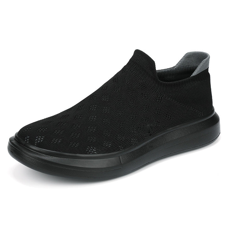 Unisex nan leichter Strick-Slipper mit perforierter Atmungsstruktur und dämpfender Leichtsohle Echo Archiv
