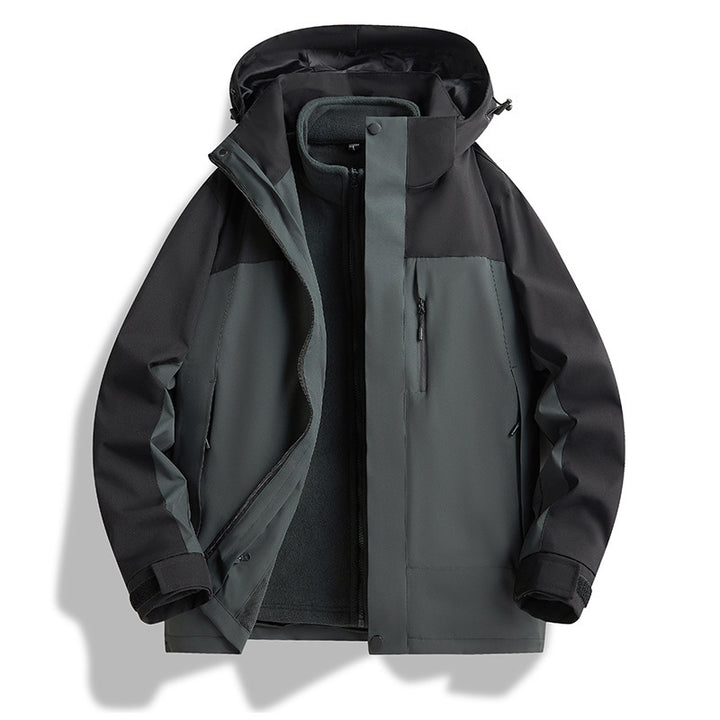 Herren Wasserfeste Funktionale Outdoor-Jacke Echo Archiv