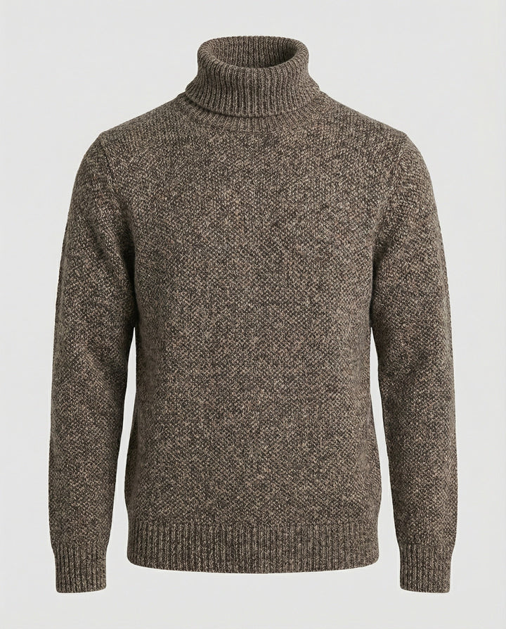 Herren Rollkragenpullover aus weicher Strickware Echoarchiv
