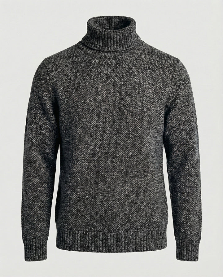 Herren Rollkragenpullover aus weicher Strickware Echoarchiv