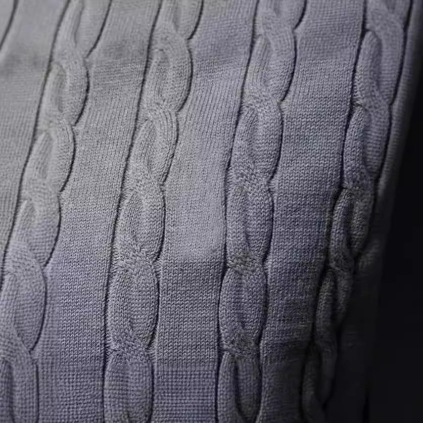 Herren Gemusterter Strickpullover Echoarchiv