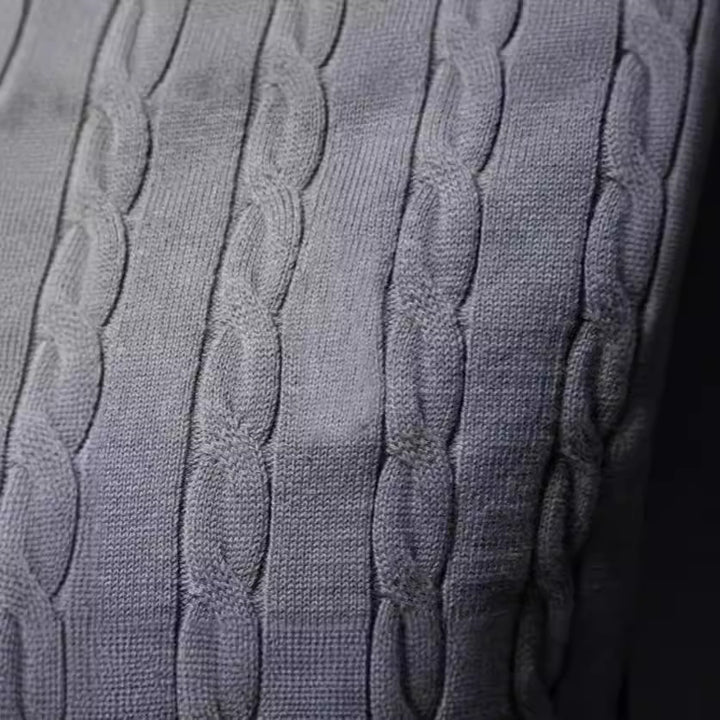 Herren Gemusterter Strickpullover Echoarchiv