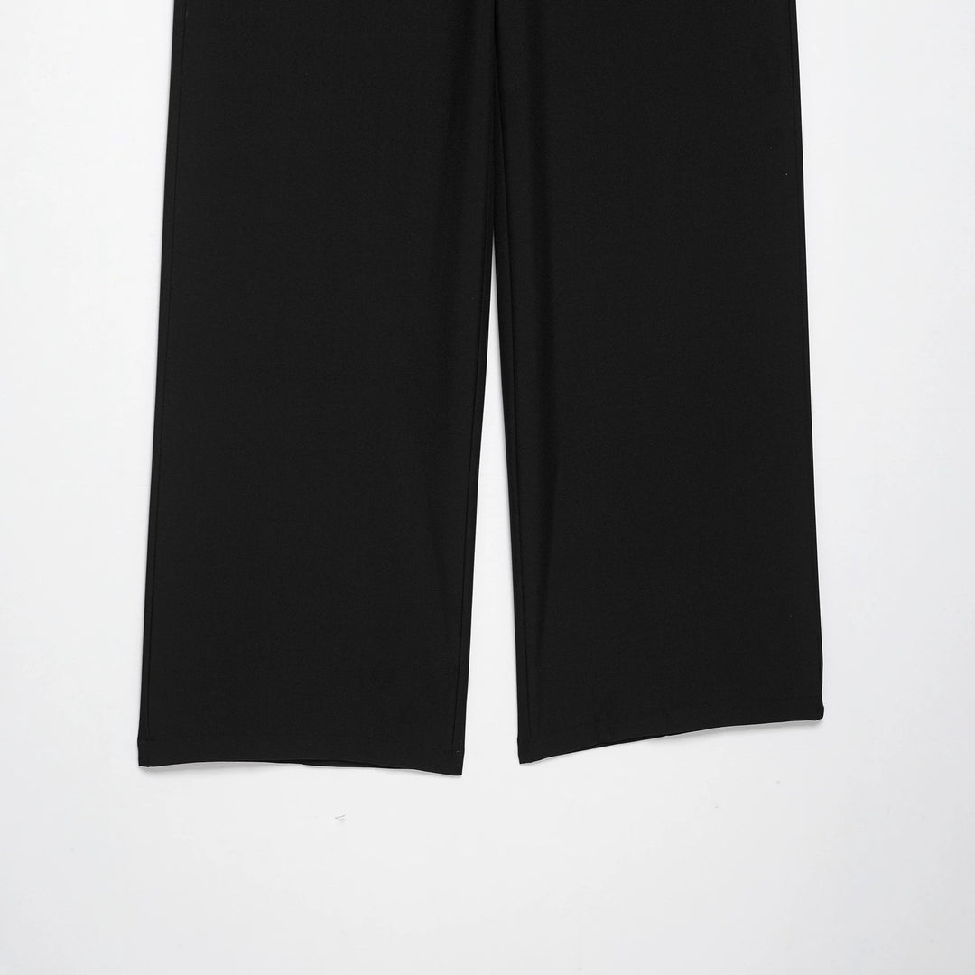 Damen Weite Highwaist-Hose mit Nietenbesatz und dekorativen Zierperlen Echo Archiv