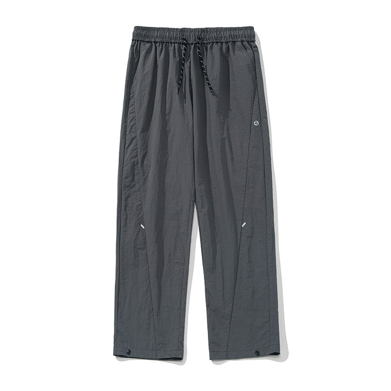 Unisex Leichte technische Freizeit-Hose mit elastischem Bund, Kordelzug und verstellbarem Saum Echo Archiv