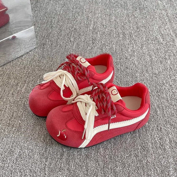 Damen Sportliche Sneakers mit innovativer Schnürung und farbenfrohem Design Echo Archiv