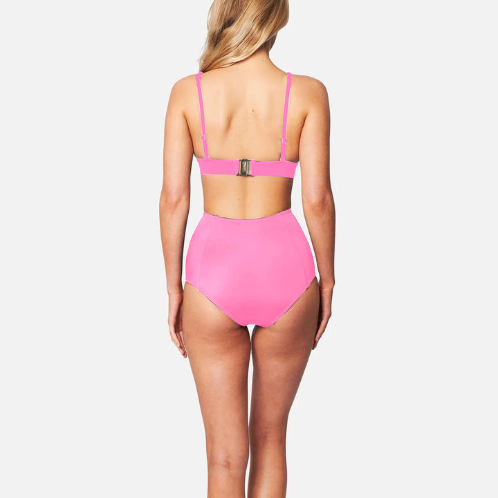 Damen Hochgeschnittener Bikini mit tiefem V-Ausschnitt Echo Archiv