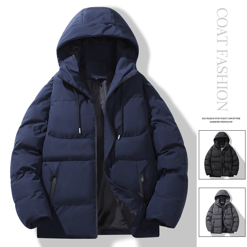 Herren Gepolsterte Steppkapuzenjacke mit Thermofüllung und winddichter Außenhaut Echo Archiv