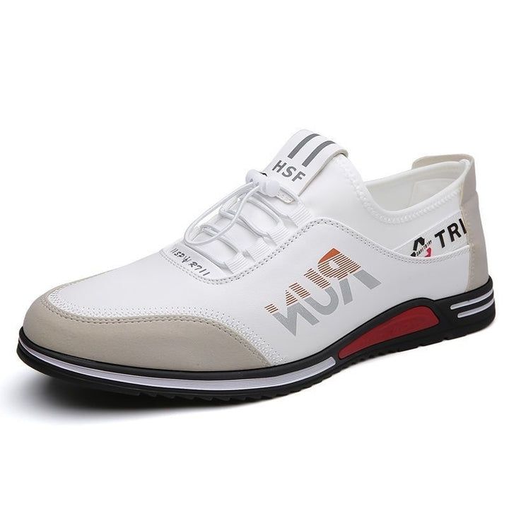 Herren Slip-On-Sneaker mit elastischer Schnellzug-Schnürung und neoprenem Komfortkragen Echoarhiv