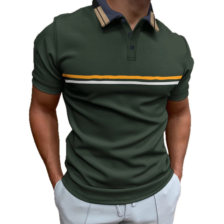 Herren Freizeit Stylisches Sport Polo Echoarchiv