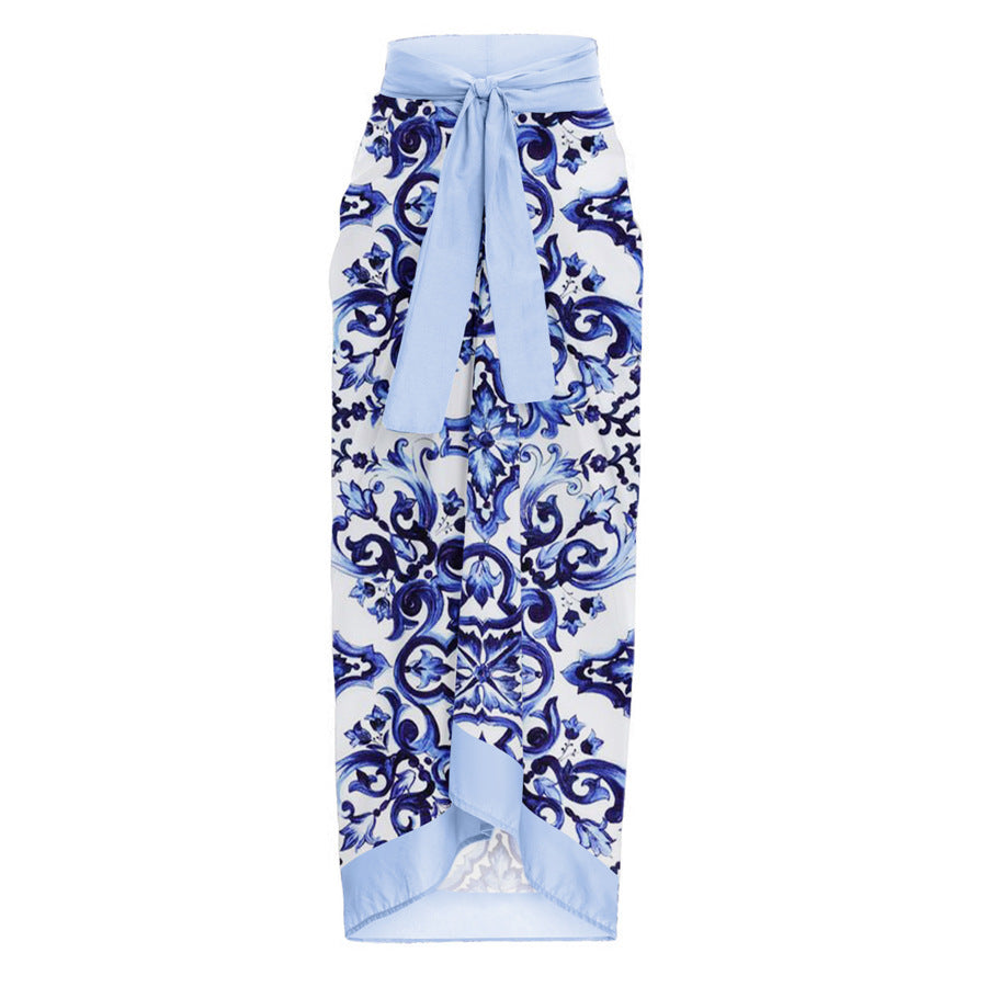 Damen Bikiniset mit floralem Muster und eleganten Rüschendetails Echo Archiv