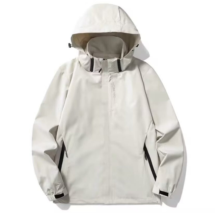 Herren Leichte Softshell-Funktionsjacke mit atmungsaktivem Meshfutter und verstellbarer Kapuze Echoarchiv