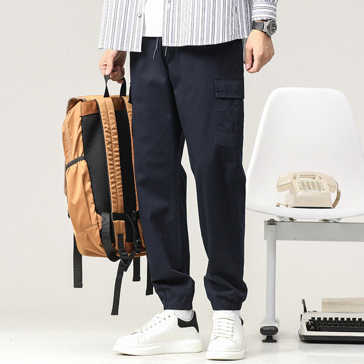 Herren Cargo-Longpants mit elastischem Bund und praktischen Seitentaschen Echoarchiv
