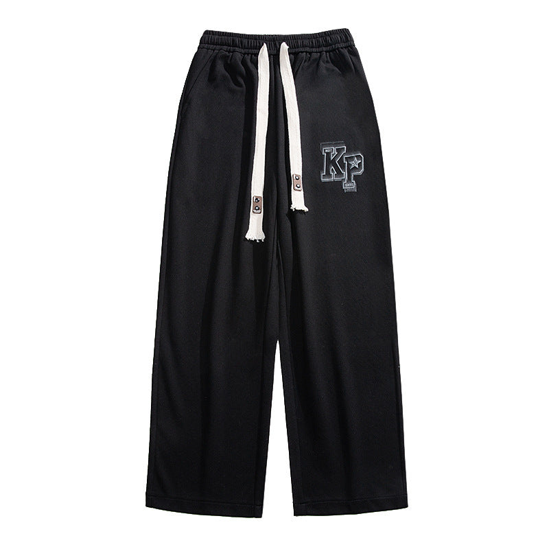 Herren lässige Jogginghose mit elastischem Bund und seitlichen Taschen Echoarchiv