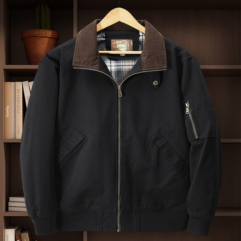 Herren Cordkragen-Fieldjacke Echo Archiv