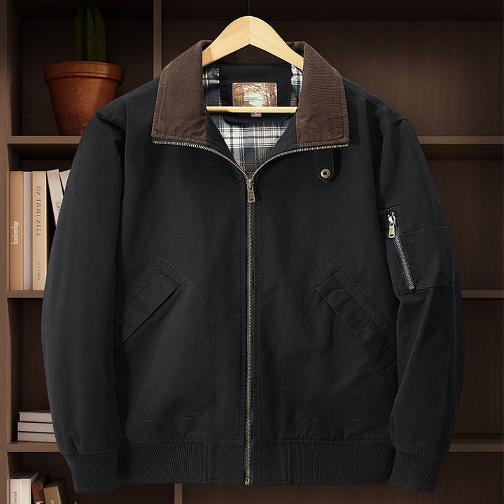 Herren Cordkragen-Fieldjacke Echo Archiv