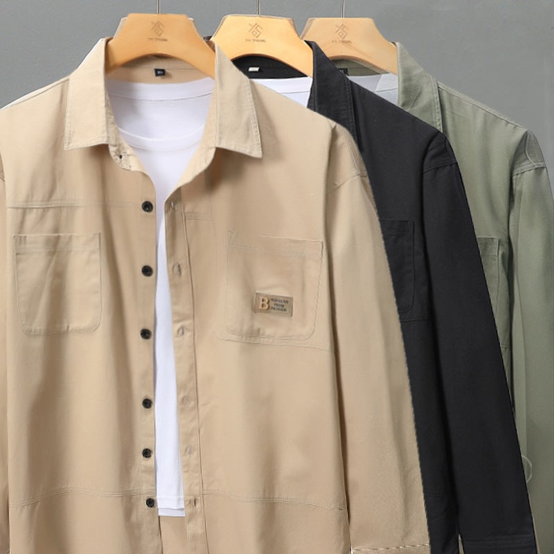 Herren Praktische und moderne Hemdjacke Echo Archiv