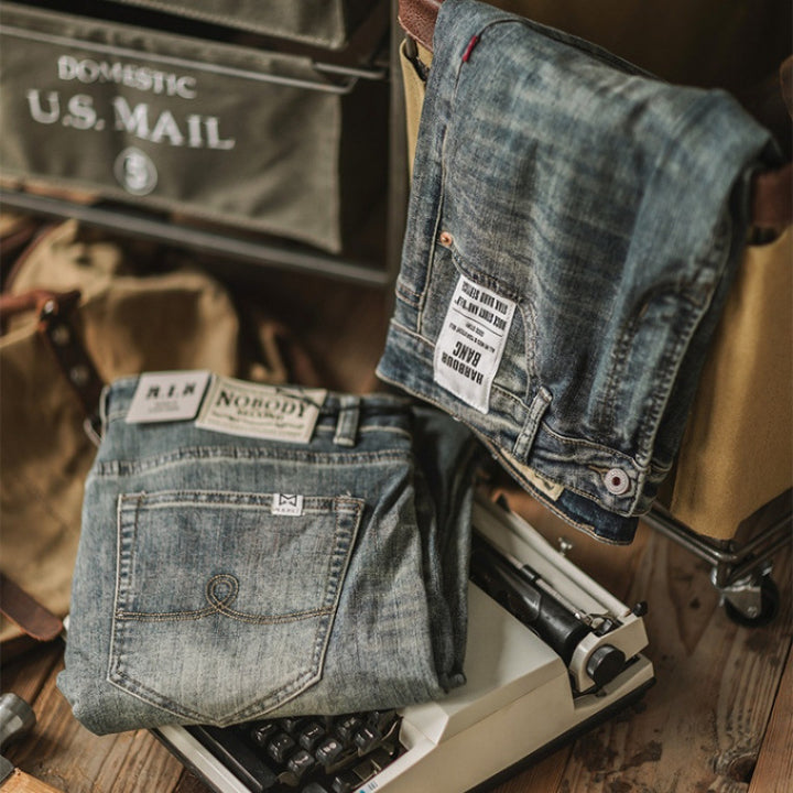 Herren Lockere Jeans mit lässigem Schnitt – Vardeno