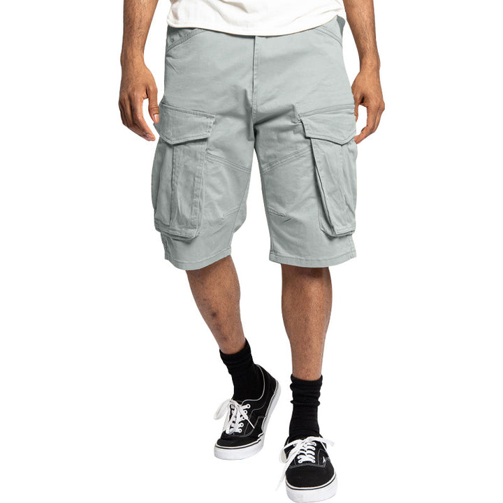 Herren nan robuste Cargoshorts mit großen Klappentaschen und lockerer Passform Echo Archiv