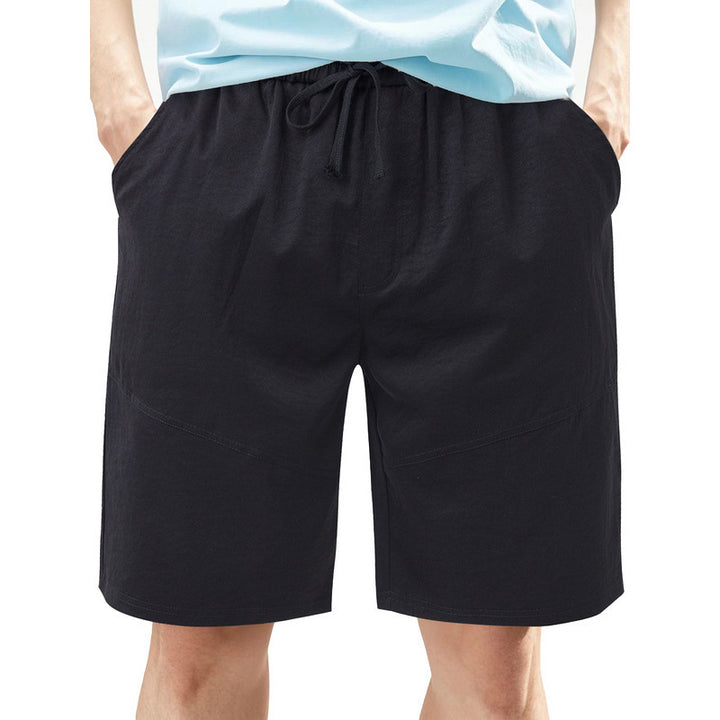 Herren Freizeit-Shorts mit elastischem Bund und seitlichen Taschen Echoarchiv