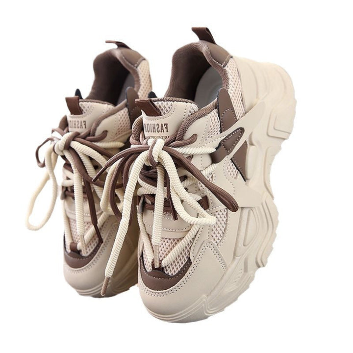 Damen Chunky Sneakers mit atmungsaktiver Mesh-Oberfläche und robustem Profil Echo Archiv