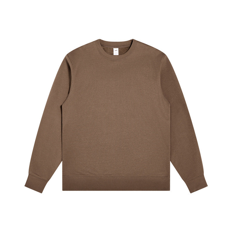 Unisex Minimalistisches Baumwoll-Sweatshirt mit Rundhals, Rippbündchen & Relaxed Fit Echo Archiv