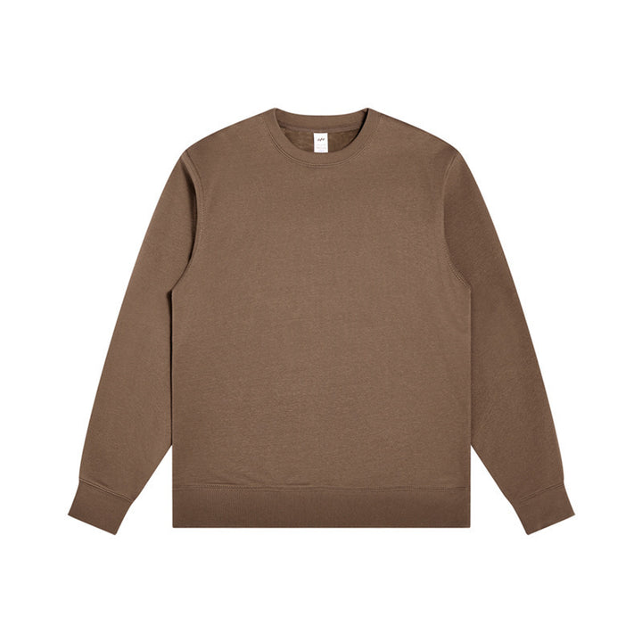 Unisex Minimalistisches Baumwoll-Sweatshirt mit Rundhals, Rippbündchen & Relaxed Fit Echo Archiv