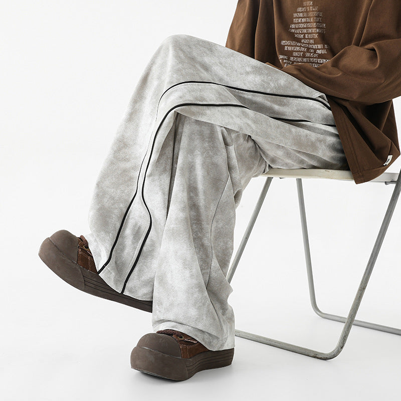 Unisex Lockere Sporthose mit elastischem Bund Echoarchiv