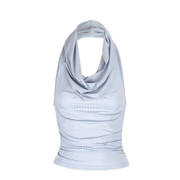 Damen Cowl-Neck Top mit raffinierten Raffungseffekten Echo Archiv