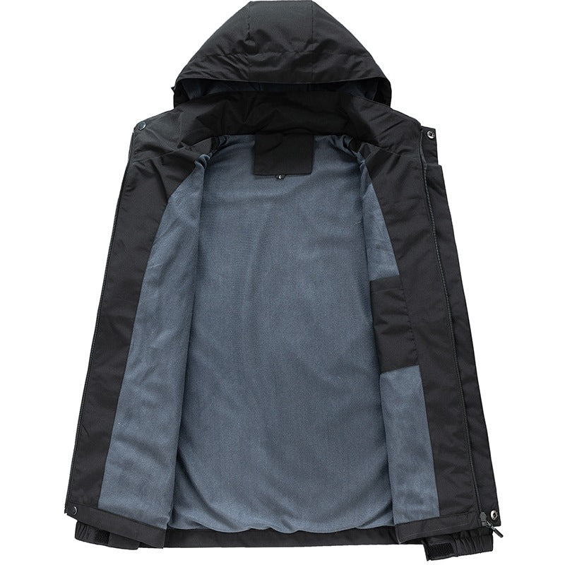 Herren Funktionsjacke mit abnehmbarer Kapuze Echo Archiv